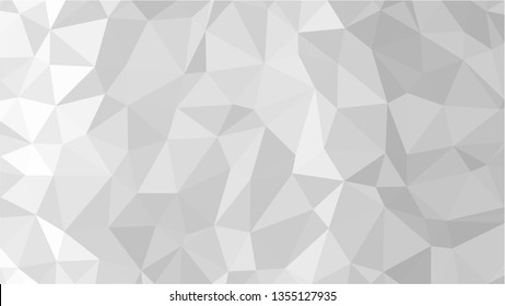 White Polygonal Mosaic Background, Low Poly Style, Vector illustration, Business Design Templates