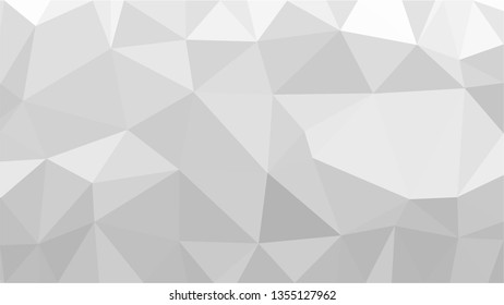 White Polygonal Mosaic Background, Low Poly Style, Vector illustration, Business Design Templates
