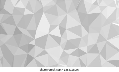 White Polygonal Mosaic Background, Low Poly Style, Vector illustration, Business Design Templates