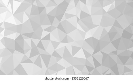 White Polygonal Mosaic Background, Low Poly Style, Vector illustration, Business Design Templates