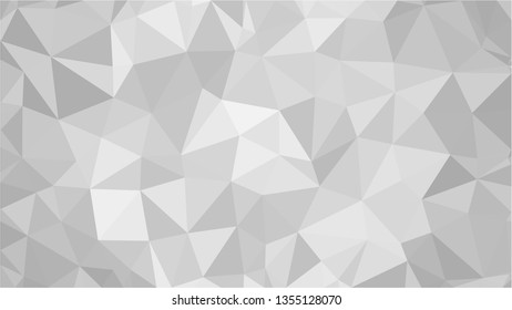 White Polygonal Mosaic Background, Low Poly Style, Vector illustration, Business Design Templates
