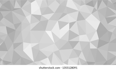 White Polygonal Mosaic Background, Low Poly Style, Vector illustration, Business Design Templates