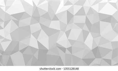 White Polygonal Mosaic Background, Low Poly Style, Vector illustration, Business Design Templates