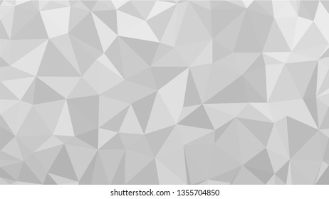 White Polygonal Mosaic Background, Low Poly Style, Vector illustration, Business Design Templates
