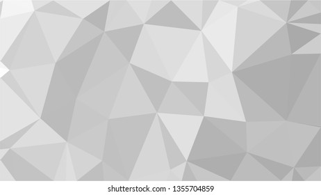 White Polygonal Mosaic Background, Low Poly Style, Vector illustration, Business Design Templates