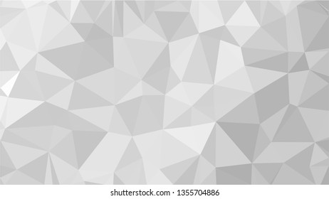 White Polygonal Mosaic Background, Low Poly Style, Vector illustration, Business Design Templates