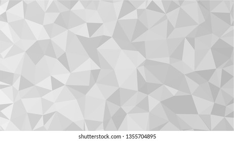 White Polygonal Mosaic Background, Low Poly Style, Vector illustration, Business Design Templates