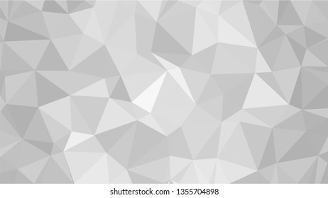 White Polygonal Mosaic Background, Low Poly Style, Vector illustration, Business Design Templates