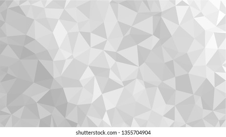 White Polygonal Mosaic Background, Low Poly Style, Vector illustration, Business Design Templates