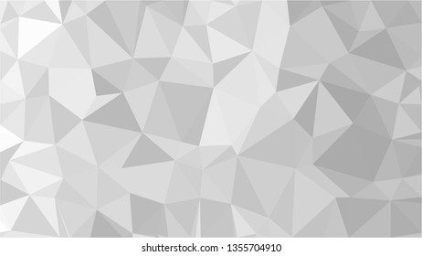 White Polygonal Mosaic Background, Low Poly Style, Vector illustration, Business Design Templates