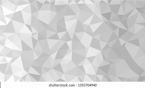 White Polygonal Mosaic Background, Low Poly Style, Vector illustration, Business Design Templates