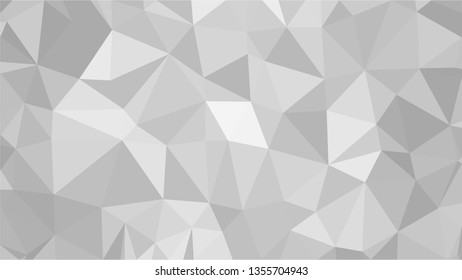 White Polygonal Mosaic Background, Low Poly Style, Vector illustration, Business Design Templates