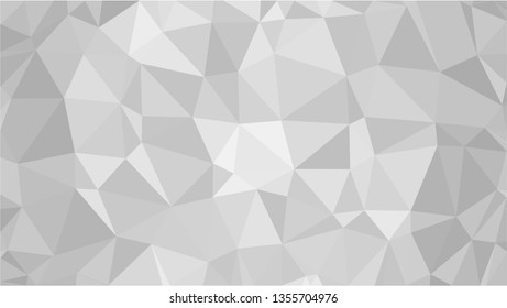 White Polygonal Mosaic Background, Low Poly Style, Vector illustration, Business Design Templates