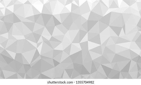 White Polygonal Mosaic Background, Low Poly Style, Vector illustration, Business Design Templates
