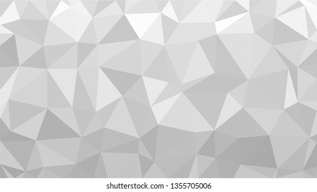 White Polygonal Mosaic Background, Low Poly Style, Vector illustration, Business Design Templates