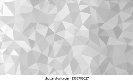 White Polygonal Mosaic Background, Low Poly Style, Vector illustration, Business Design Templates