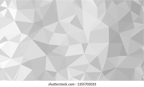 White Polygonal Mosaic Background, Low Poly Style, Vector illustration, Business Design Templates