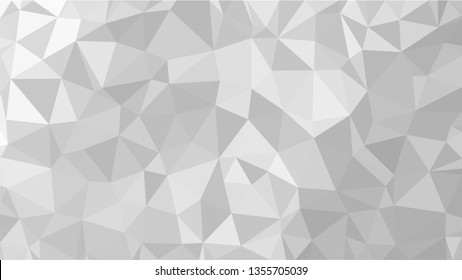 White Polygonal Mosaic Background, Low Poly Style, Vector illustration, Business Design Templates