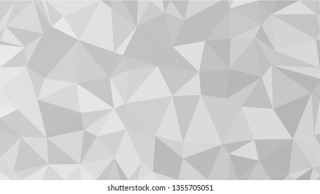 White Polygonal Mosaic Background, Low Poly Style, Vector illustration, Business Design Templates