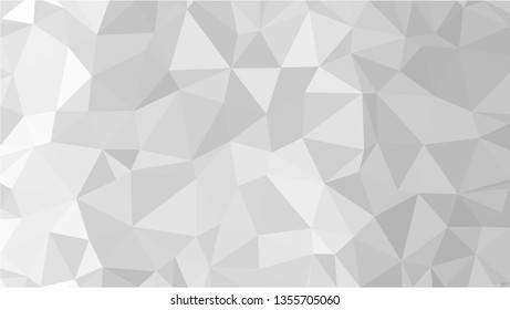White Polygonal Mosaic Background, Low Poly Style, Vector illustration, Business Design Templates