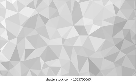 White Polygonal Mosaic Background, Low Poly Style, Vector illustration, Business Design Templates