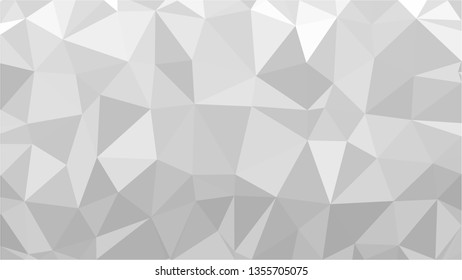 White Polygonal Mosaic Background, Low Poly Style, Vector illustration, Business Design Templates