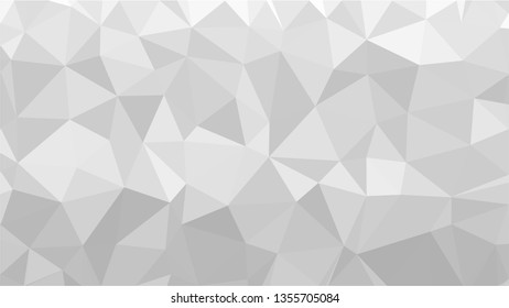 White Polygonal Mosaic Background, Low Poly Style, Vector illustration, Business Design Templates