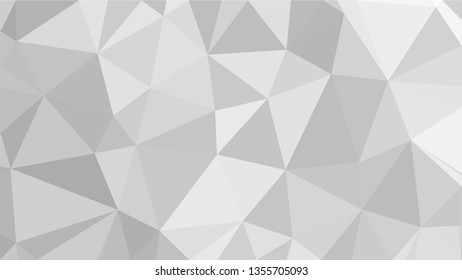 White Polygonal Mosaic Background, Low Poly Style, Vector illustration, Business Design Templates