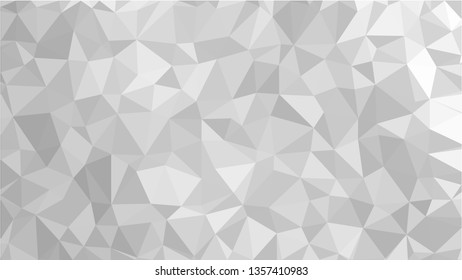 White Polygonal Mosaic Background, Low Poly Style, Vector illustration, Business Design Templates