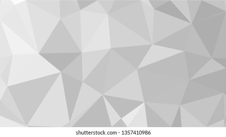 White Polygonal Mosaic Background, Low Poly Style, Vector illustration, Business Design Templates