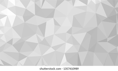 White Polygonal Mosaic Background, Low Poly Style, Vector illustration, Business Design Templates