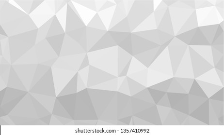 White Polygonal Mosaic Background, Low Poly Style, Vector illustration, Business Design Templates