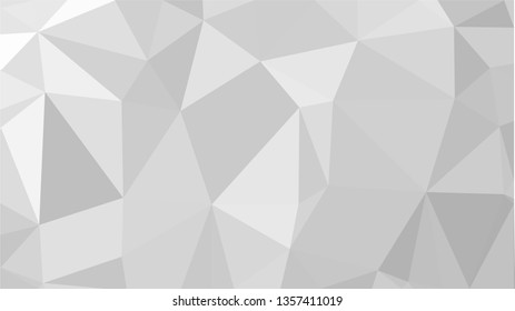 White Polygonal Mosaic Background, Low Poly Style, Vector illustration, Business Design Templates