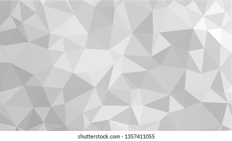 White Polygonal Mosaic Background, Low Poly Style, Vector illustration, Business Design Templates