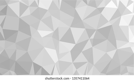 White Polygonal Mosaic Background, Low Poly Style, Vector illustration, Business Design Templates