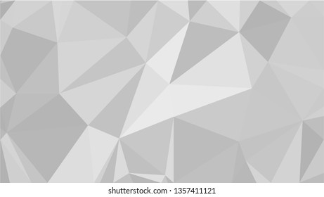 White Polygonal Mosaic Background, Low Poly Style, Vector illustration, Business Design Templates