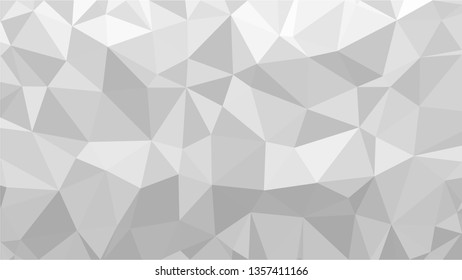 White Polygonal Mosaic Background, Low Poly Style, Vector illustration, Business Design Templates