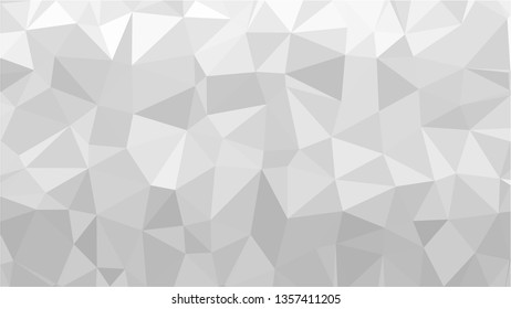 White Polygonal Mosaic Background, Low Poly Style, Vector illustration, Business Design Templates