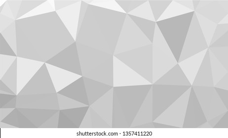White Polygonal Mosaic Background, Low Poly Style, Vector illustration, Business Design Templates