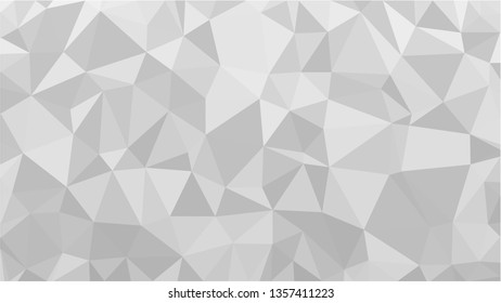 White Polygonal Mosaic Background, Low Poly Style, Vector illustration, Business Design Templates