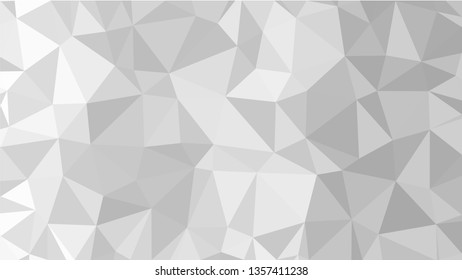 White Polygonal Mosaic Background, Low Poly Style, Vector illustration, Business Design Templates