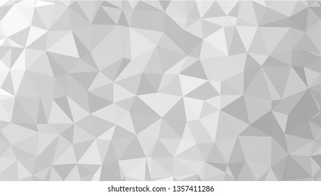 White Polygonal Mosaic Background, Low Poly Style, Vector illustration, Business Design Templates
