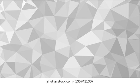 White Polygonal Mosaic Background, Low Poly Style, Vector illustration, Business Design Templates