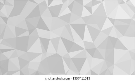 White Polygonal Mosaic Background, Low Poly Style, Vector illustration, Business Design Templates