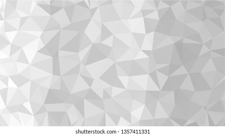 White Polygonal Mosaic Background, Low Poly Style, Vector illustration, Business Design Templates