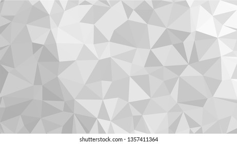 White Polygonal Mosaic Background, Low Poly Style, Vector illustration, Business Design Templates