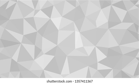 White Polygonal Mosaic Background, Low Poly Style, Vector illustration, Business Design Templates
