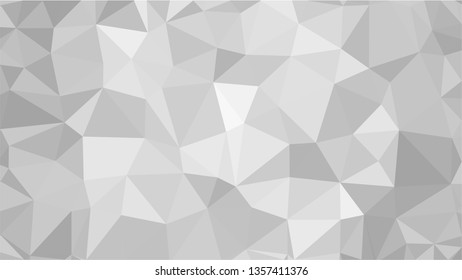 White Polygonal Mosaic Background, Low Poly Style, Vector illustration, Business Design Templates