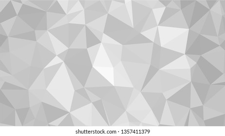 White Polygonal Mosaic Background, Low Poly Style, Vector illustration, Business Design Templates
