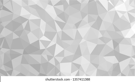 White Polygonal Mosaic Background, Low Poly Style, Vector illustration, Business Design Templates